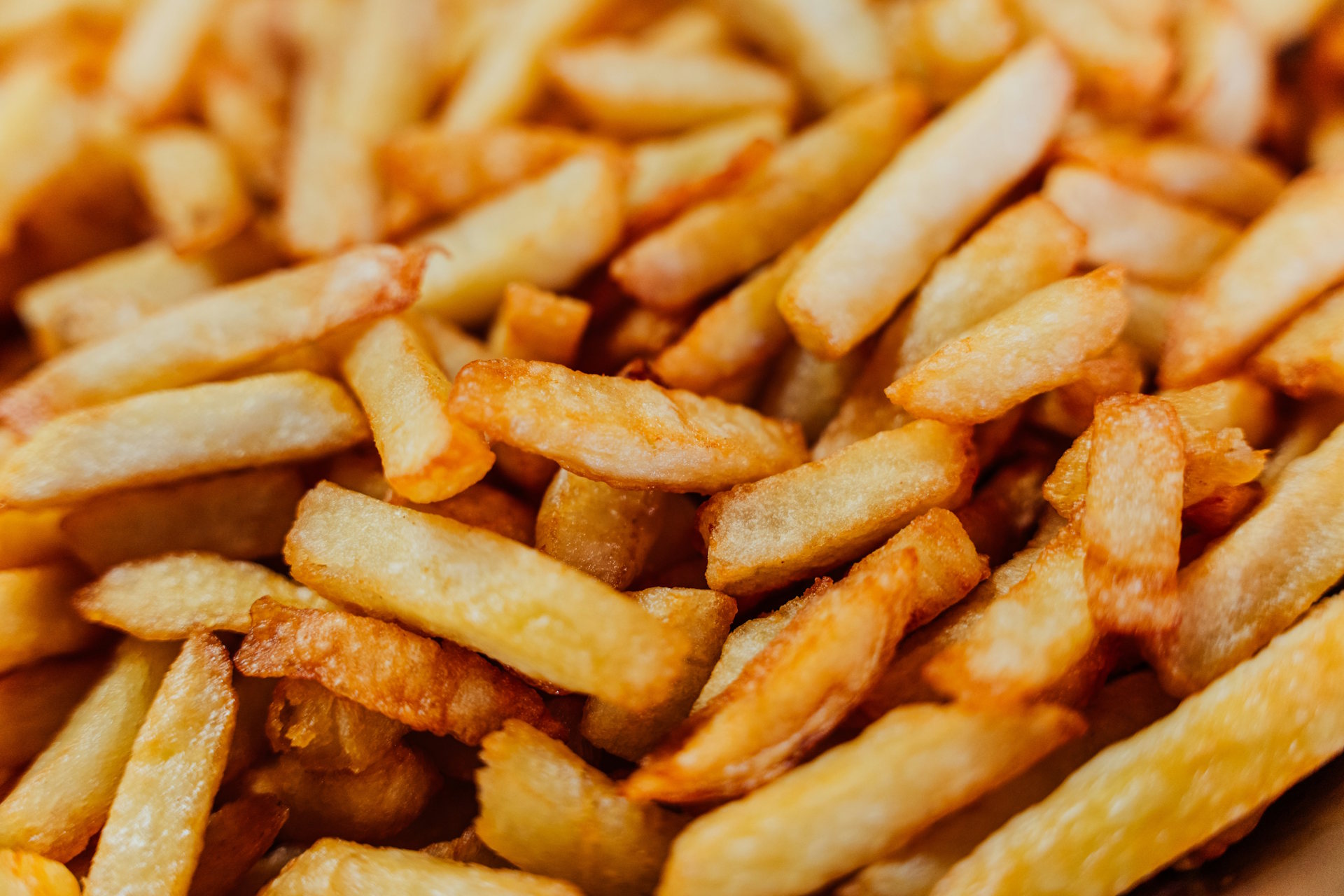 Crispy golden French fries